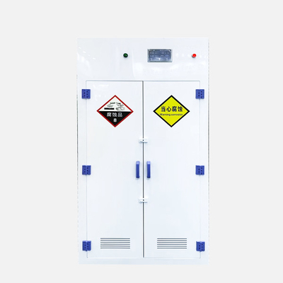 Armário de armazenamento químico Antileakage corrosivo ácido da segurança do laboratório