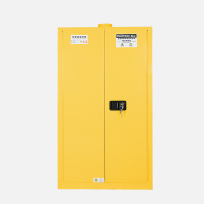 Tipo próximo 45Gallon da porta do auto combustível do armário do fogo vermelho do armazenamento da segurança de produtos químicos