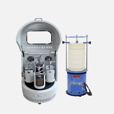 Pequena máquina de moagem de bolas planetárias de laboratório vertical para moagem de materiais de bateria de laboratório