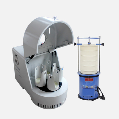 Laboratório 0.4L-4L moinho de bolas máquina de moagem automática nano com frasco de moagem