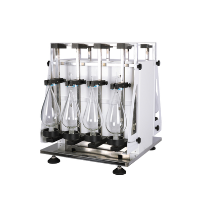 Abanador vertical do funil de Separatory do laboratório para o fabricante líquido líquido da máquina da extração